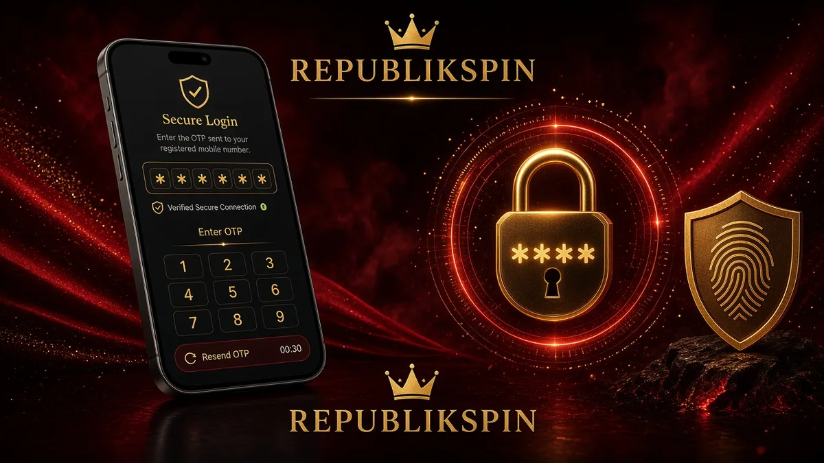 REPUBLIKSPIN Login — OTP, Sesi Aman & Tipuan CS Palsu 2026